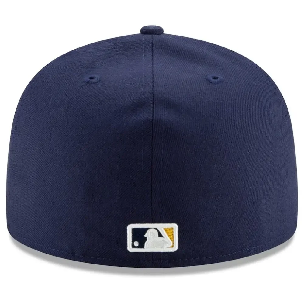 Men's Milwaukee Brewers New Era 59FIFTY Authentic Collection On-Field Fitted Hat